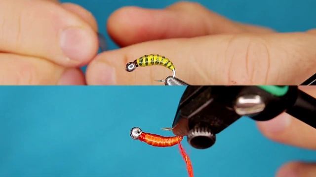 Использование материалов от компании SV. Мушки на хариуса и ленка