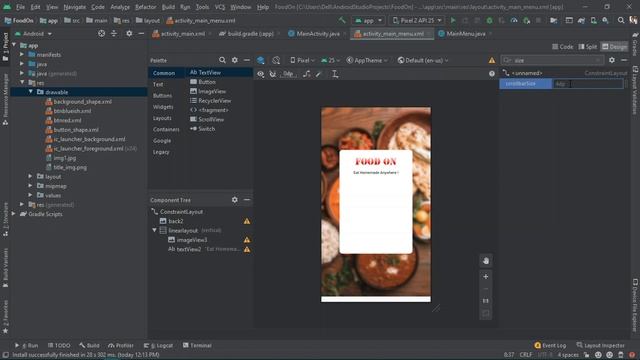 FOOD DELIVERY APP || Splash Screen & Login/Signup Layout || Java || Android Studio || Firebase смотреть онлайн