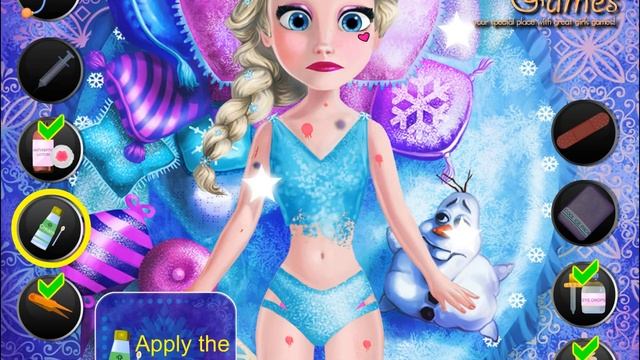 Elsa Frozen Игры—Дисней Принцесса Эльза—Мультик Онлайн Видео Игры Для Детей 2015 смотреть онлайн