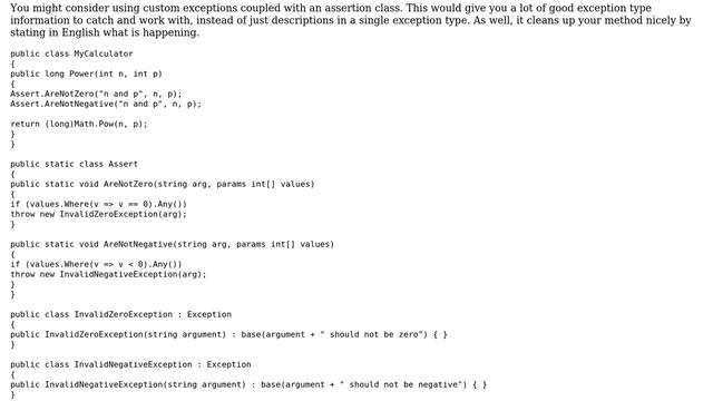 Code Review: Exception handling calculate power (5 Solutions!!) смотреть онлайн