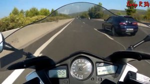 Honda VFR 800 (vtec) Acceleration 0-265km/h