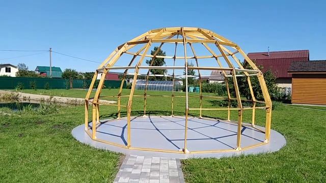 Купольный навес для бассейна