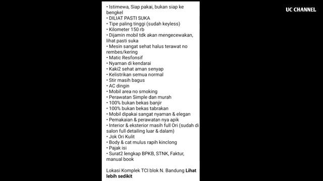 HARGA MOBIL BEKAS MURAH 8 JUTA NEGO || MOBIL MEWAH GAGAH TERMURAH смотреть онлайн