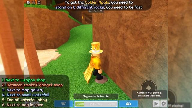#Roblox Deathrun - How to get the GOLDEN APPLE смотреть онлайн
