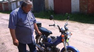 Обзор мопеда Delta. Решение проблемы с малым объемом бензобака.