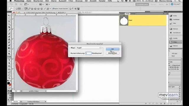 Freigestelltes Objekt in Photoshop für InDesign vorbereiten. смотреть онлайн