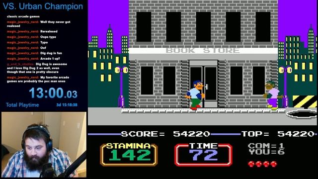 [VOD] Beating EVERY Nintendo Game | VS. Urban Champion | Game #100 смотреть онлайн