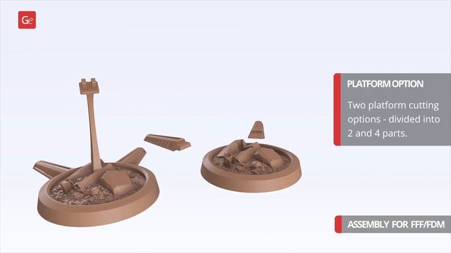 Terminator HK-Aerial 3D Printing Model | Assembly By Gambody