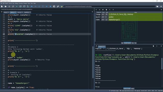 آموزش توابع استرینگ در پایتون - Learn the "isalpha" string python method in 3 minutes смотреть онлайн