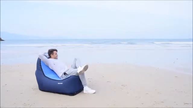 "Beautrip" Inflatable Outdoor Lounger *Inflates in 3 seconds! смотреть онлайн