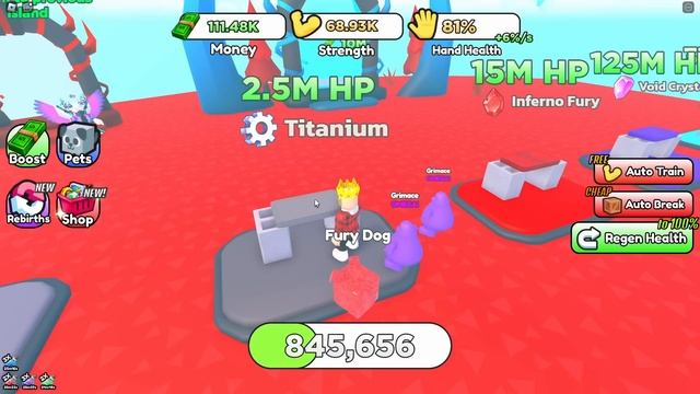 РАЗВИЛ САМЫЙ СИЛЬНЫЙ УДАР НА 999.999 СИЛЫ В СИМУЛЯТОРЕ ДОЩЕЧКИ! ROBLOX ВИДЕО смотреть онлайн