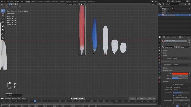 Parrot Feather Tutorial - How I Created The Feathers For My Artwork | Blender 2.91 смотреть онлайн