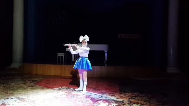 Й.Донжон Пасквиль / " Кукла Элен"/Элен Вирабян, флейта, 10 лет смотреть онлайн