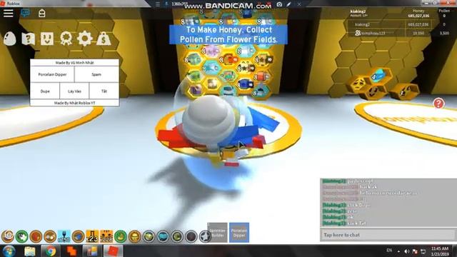 Roblox Exploit/Script | Bee Swarm Simulator | Dupe Farm,Inf Pollen смотреть онлайн