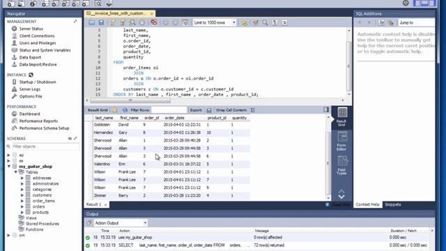 Tutorial: Murach 2e Chapter 4 Demo смотреть онлайн
