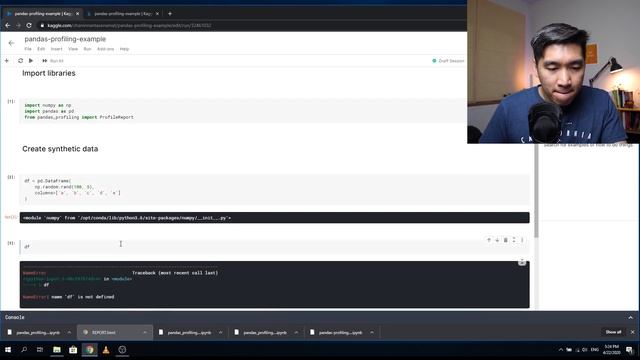 How to use Pandas Profiling on Kaggle смотреть онлайн