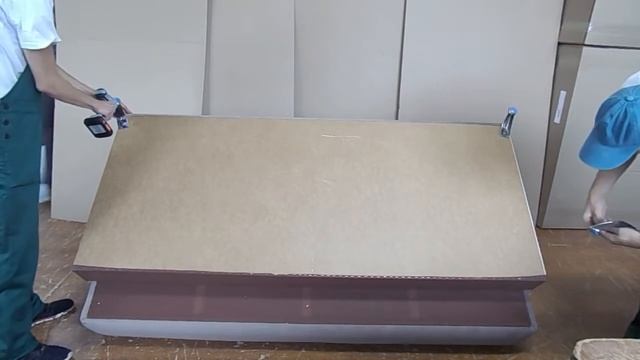 Простой и удобный пружинный диван-книжка "БЛЮЗ". Видео по сборке из магазина ВсяМебель. смотреть онлайн