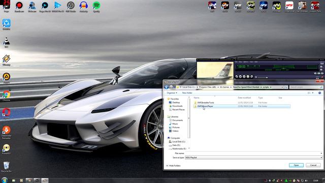 Installing Xanvier's NFSMW Music Player (Tutorial)