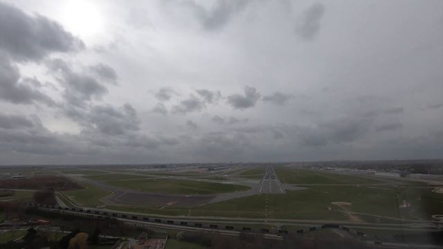 Brussels Airport (BRU) Approach, Landing ? And Taxi - In  On A Cloudy Day   ? Captain Max View [4K]
