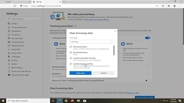 Clear Cache and Cookies in Microsoft Edge Browser смотреть онлайн