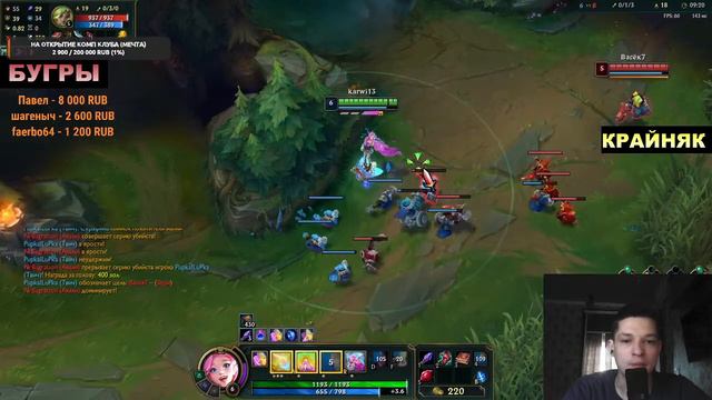 СТРИМ Лига легенд / LEAGUE OF LEGEND / ВЕЧЕРОМ РР4 / ОНЛАЙН ИГРА / MOBA смотреть онлайн