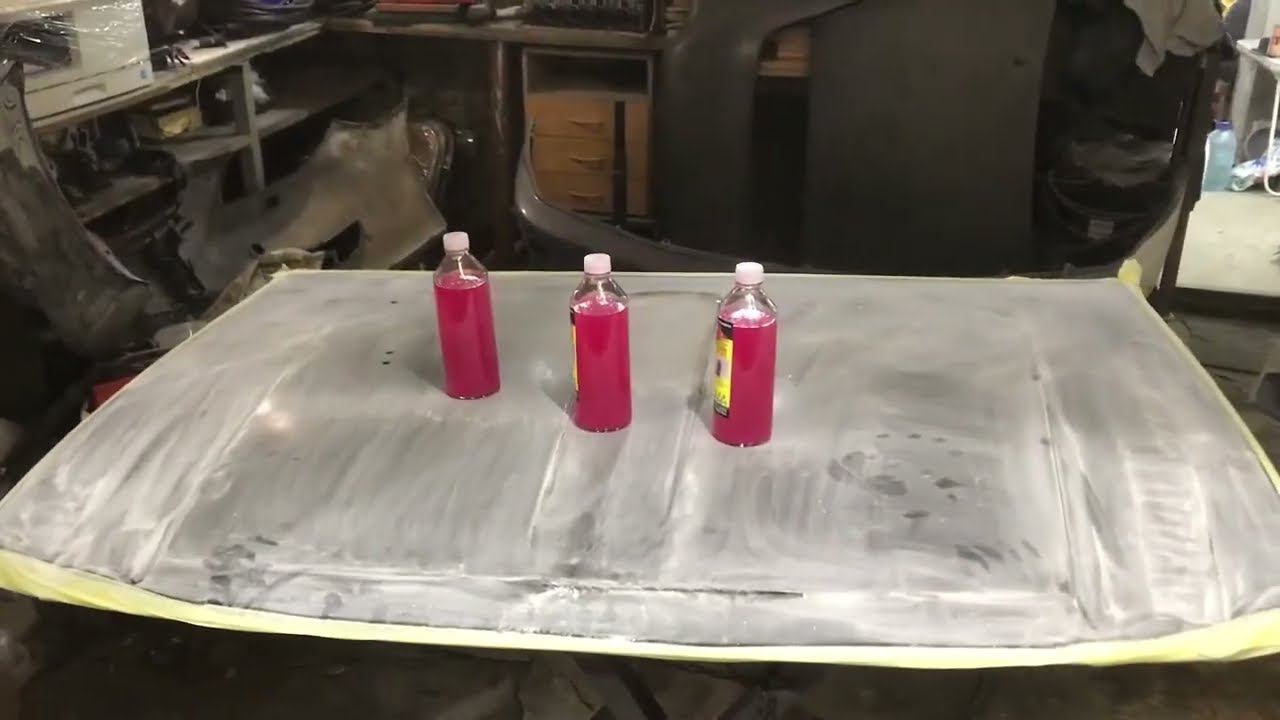 Покраска капот методом м+м(мокрый на мокро) смотреть онлайн