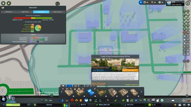 Cities Skylines: Quasar - Part 55 - Campus + Expansion смотреть онлайн