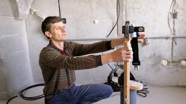 Строительные ходули своими руками , как сделать ходули из ПВХ трубы! смотреть онлайн