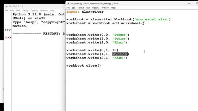 Microsoft Excel® avec Python® ! смотреть онлайн