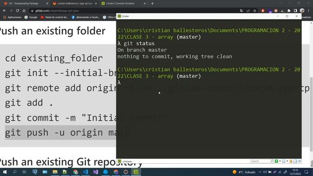 Git como crear una cuenta de git subir mi primer proyecto al repositorio git init remote commi смотреть онлайн