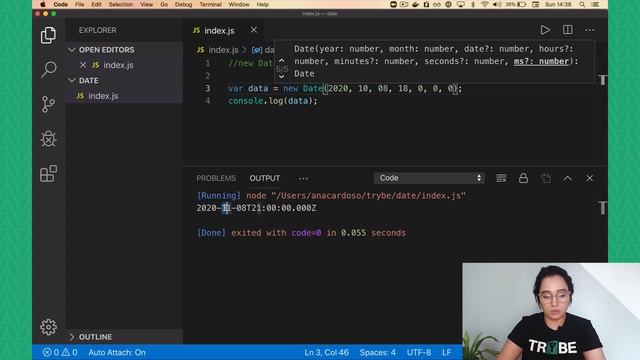 O que é o objeto DATE no JAVASCRIPT? смотреть онлайн