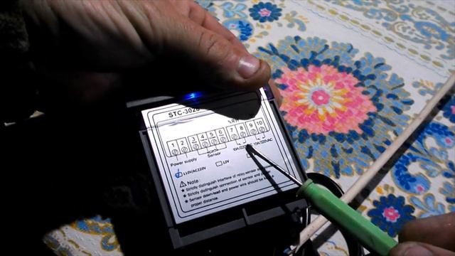 STC 3028 терморегулятор с контроллером влажности .Настройка .