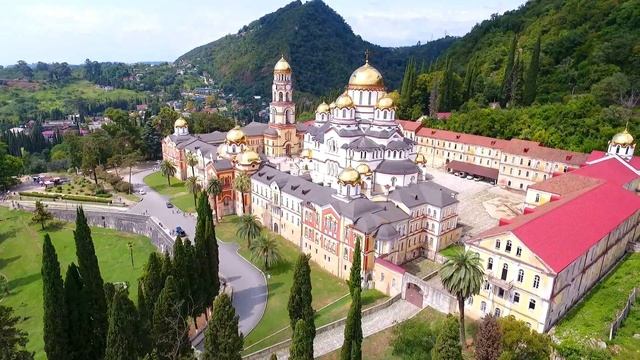 Одно из самых красивых мест на земле. Новый Афон.Абхазия. смотреть онлайн