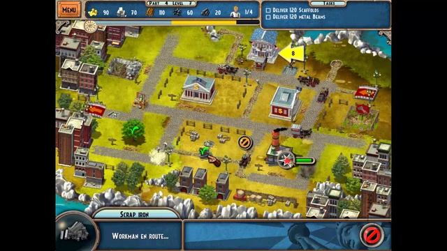 Monument Builders - Statue of Liberty Level 4.7 Walkthrough смотреть онлайн