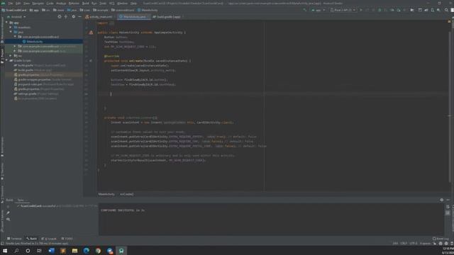 Scan Credit & Visa Card in Android смотреть онлайн