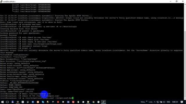 How to setup apache, php and config virtualhost on linux centos 7 смотреть онлайн