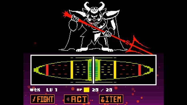 Undertale Perfect (no damage) Asgore fight смотреть онлайн