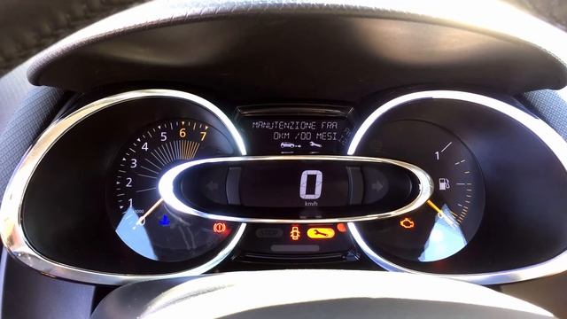 Renault Clio 4 reset service reminder oil inspection смотреть онлайн
