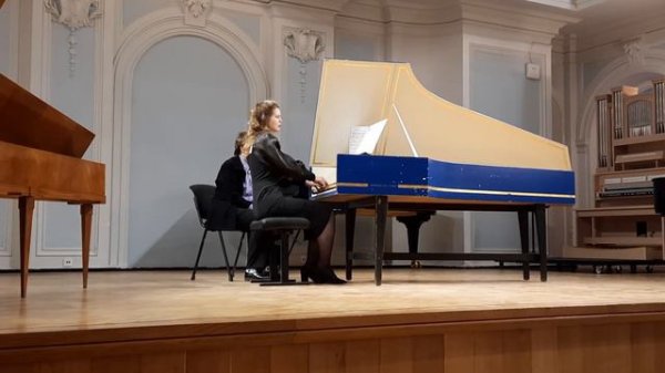 Я.П.Свелинк. Фантазия на гексахорд "Ut re mi fa sol la", SwWV 263 - исп. Людмила Горохова (клавесин