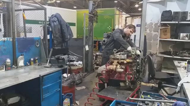 Разборка Cummins 2.8 смотреть онлайн
