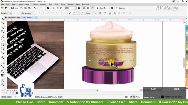 #175 || How to Use Envelope Tool in CorelDraw || Text को किसी भी शेप में सेट करें смотреть онлайн
