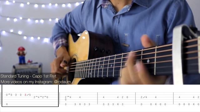 (Ed Sheeran, Beyoncé) Perfect - Fingerstyle Guitar Lesson (FREE TABS Tutorial) - Rodrigo Yukio смотреть онлайн