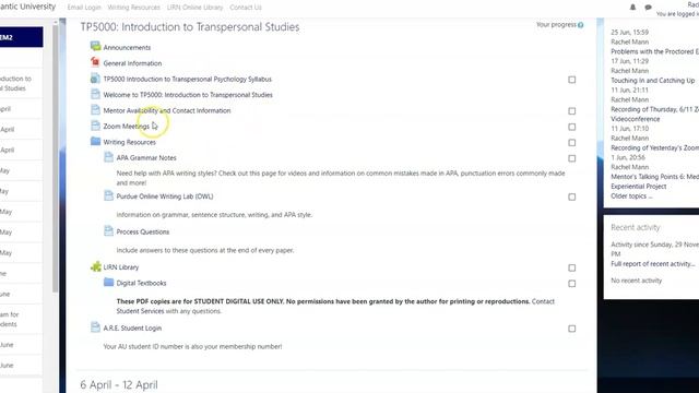 Asynchronous Learning in Moodle at Atlantic University смотреть онлайн