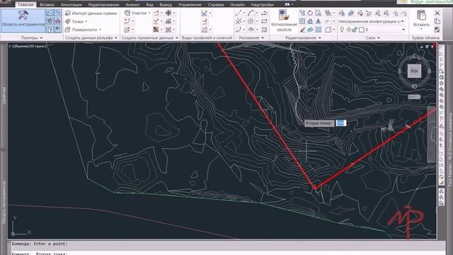 Расчет картограммы CivilGeoTools.avi