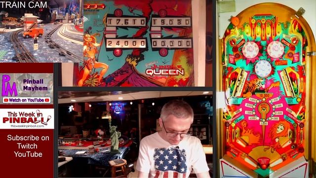 PINBALL - LIVE! Jungle Queen -EM chimes 500 points at a time смотреть онлайн