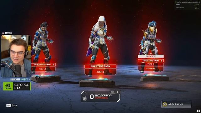 APEX : J'AI ENCORE CRAQUÉ... (Prestige Wraith Unboxing) смотреть онлайн