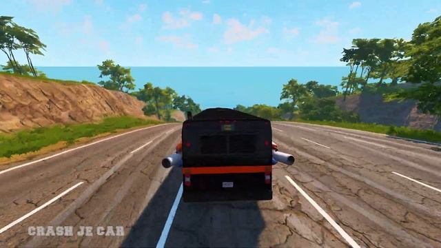 Big Ramp Jumps Crashes Compilation / BeamNG Drive смотреть онлайн