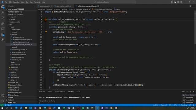 Angular Case Sensitive URL Path solve with Serializer Code смотреть онлайн