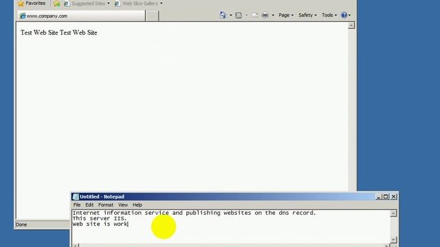 How to IIS Publishing websites and DNS Record On Windows Server 2008 R2 смотреть онлайн