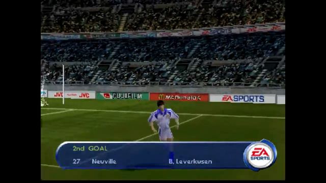 Sony Playstation, PS1 Retro FIFA 2001 Gameplay Bayer Leverkusen vs Bayer Munich смотреть онлайн